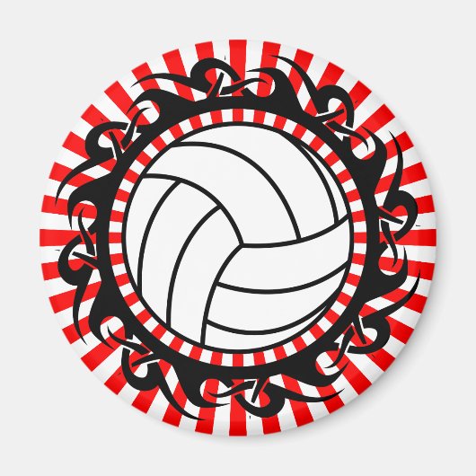Stammvolleyball Magnet (Vorne)