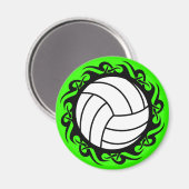 Stammvolleyball Magnet (Vorderseite/Rückseite)