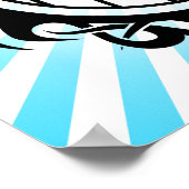 Stammvolleyball Poster (Ecke)