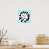 Stammvolleyball Poster (Küche)