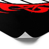 Stammvolleyball Poster (Ecke)