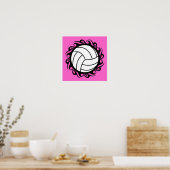Stammvolleyball Poster (Küche)