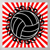 Stammvolleyball Poster (Vorne)