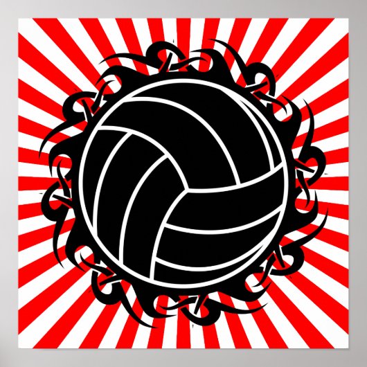 Stammvolleyball Poster (Vorne)