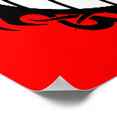 Stammvolleyball Poster (Ecke)