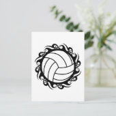 Stammvolleyball Postkarte (Stehend Vorderseite)