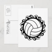Stammvolleyball Postkarte (Vorne/Hinten)