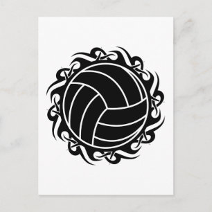 Stammvolleyball Postkarte