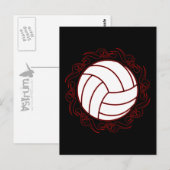 Stammvolleyball Postkarte (Vorne/Hinten)