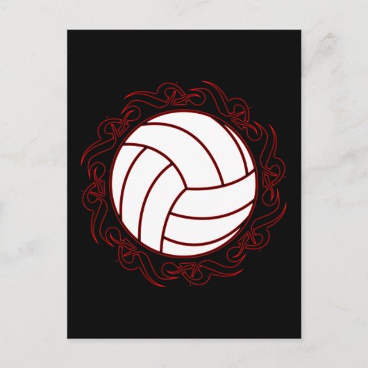 Stammvolleyball Postkarte (Vorderseite)