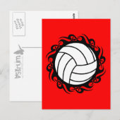 Stammvolleyball Postkarte (Vorne/Hinten)