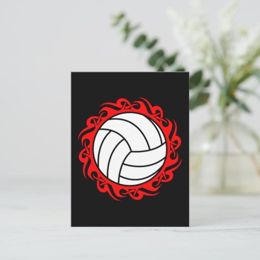 Stammvolleyball Postkarte (Stehend Vorderseite)