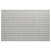 Stammwebmuster Schwarz-weiß gezeichnet Muster Stoff (Yard (91,4 cm))
