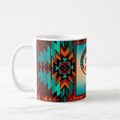 StammWolf heult an der Mondkaffee-Tasse Kaffeetasse (Links)