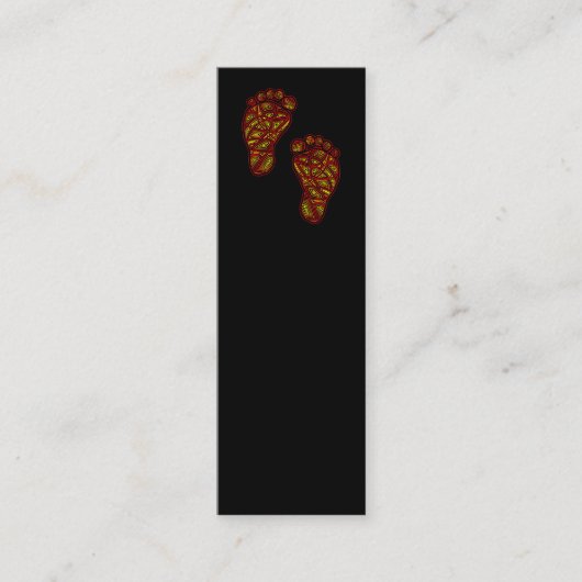 Stammzehen Mini Visitenkarte (Vorderseite)