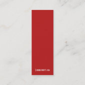 Stammzehen Mini Visitenkarte (Rückseite)