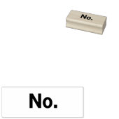 Stamp, 1 x 2.5": No. Gummistempel (Stempel)