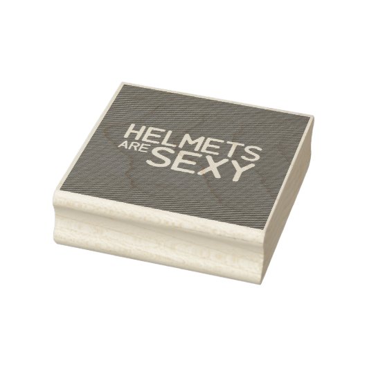 Stamp: Helmets Are Sexy Gummistempel (Stempel)