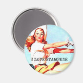 STAMPEDE-MAGNET MAGNET (Vorderseite/Rückseite)