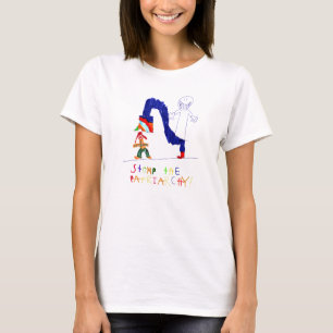 Stampfen der Patriarchy T-Shirt