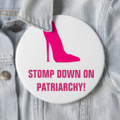 STAMPFEN SIE UNTEN AUF PATRIARCHY-KNOPF BUTTON (Beispiel)