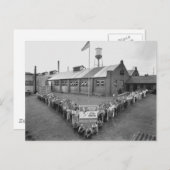 Stamping und Emaillieren von Chattanooga Postkarte (Vorne/Hinten)