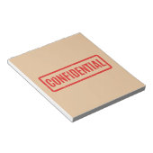 Stamps Confidential Notepad Notizblock (angewinkelt)