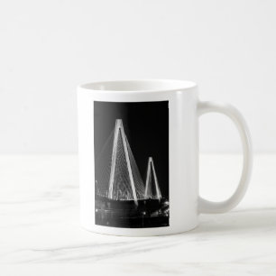 Stan Musial Veterans Bridge Grayscale Kaffeetasse