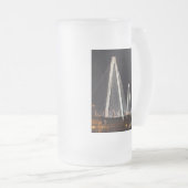 Stan Musial Veterans Bridge Mattglas Bierglas (VorderseiteRechts)