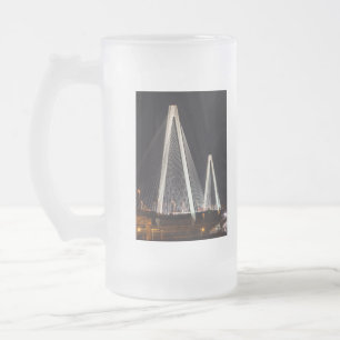 Stan Musial Veterans Bridge Mattglas Bierglas