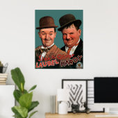 STAN OLIVER Laurel und Hardy Movie Poster (Heimbüro)