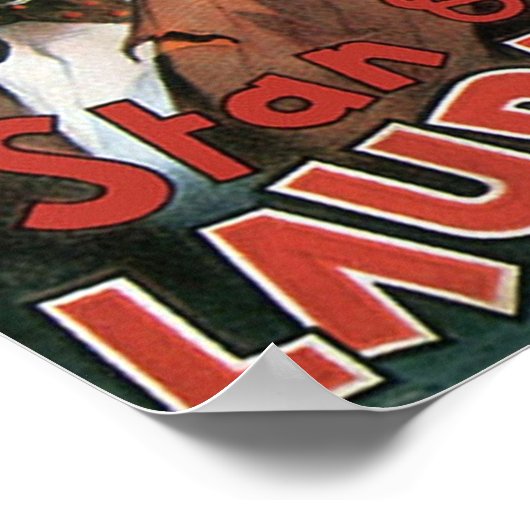 STAN OLIVER Laurel und Hardy Movie Poster (Ecke)