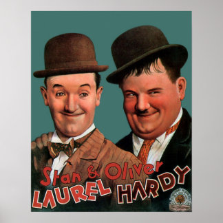 STAN OLIVER Laurel und Hardy Movie Poster
