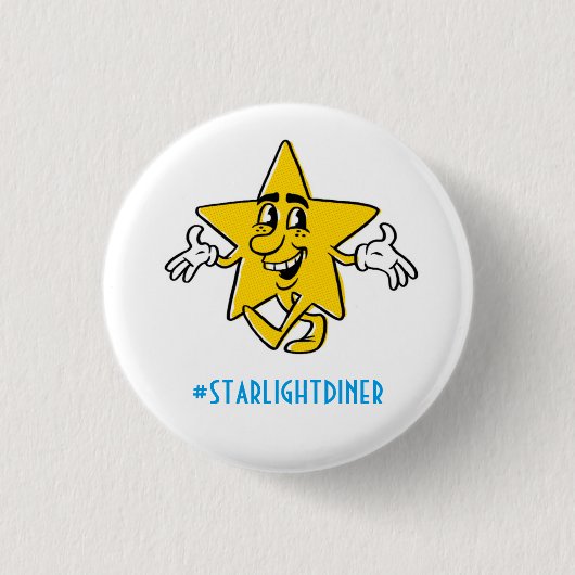 Stan Starlight-Knopf Button (Vorderseite)
