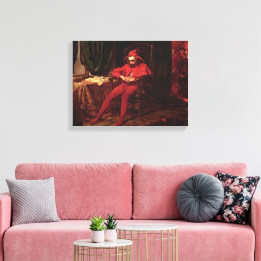 Stańczyk von Jan Matejko Leinwanddruck (Insitu (Wohnzimmer))
