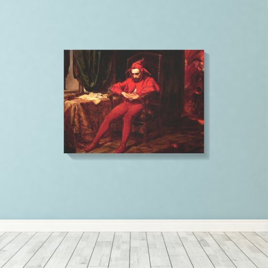 Stańczyk von Jan Matejko Leinwanddruck (Insitu (Holzboden))