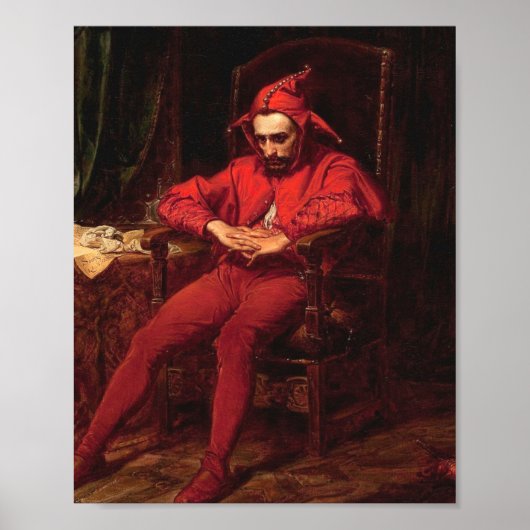 Stańczyk von Jan Matejko Poster (Vorne)