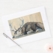 Stand 2014 rechteckiger aufkleber (Umschlag)