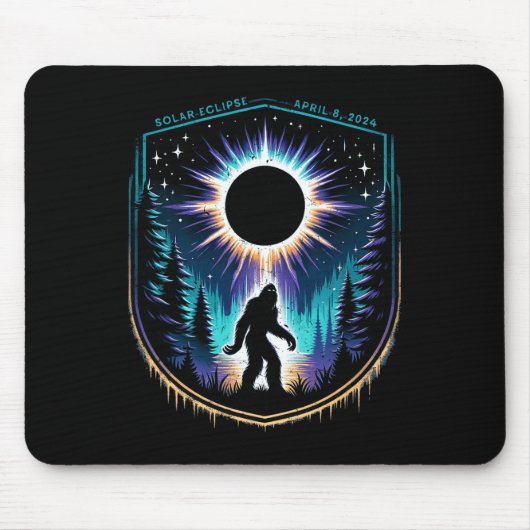 Stand: 8. April 2024 Gesamtsolares Eclipse 1 Mousepad (Vorne)