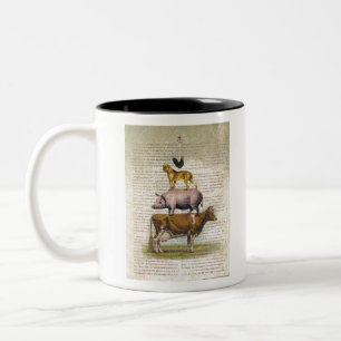 Stand A1.tif des Bauernhof-NOB10 Zweifarbige Tasse