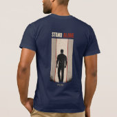 Stand Alone Alpha-Männchen-T-Shirt | Einzelgänger  T-Shirt (Rückseite)