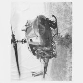 STAND AM HIMMEL FLEECEDECKE (Vorderseite)