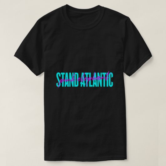 Stand Atlantic Pink Elephant - Blue Classic T-Shi T-Shirt (Design vorne)