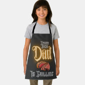 "Stand back Vater" ist Grillangebot für den Sommer Schürze (Insitu)