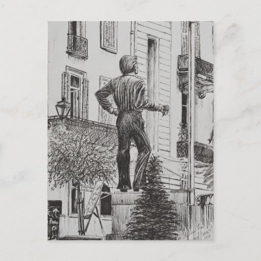 Stand bei Cannet 2014 Postkarte (Vorderseite)