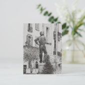 Stand bei Cannet 2014 Postkarte (Stehend Vorderseite)