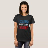 Stand bei den Wahlen 2020 mit Trump: Donald Maga R T-Shirt (Vorne ganz)