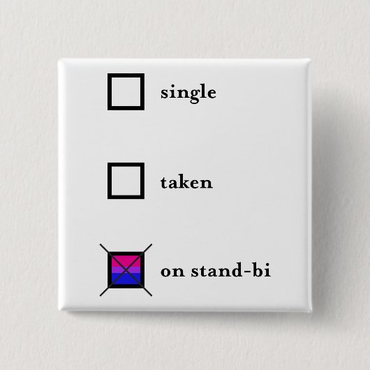 Stand-Bi Button (Vorderseite)