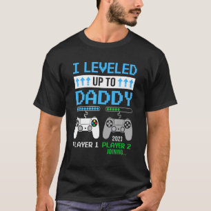 Stand bis Daddy 2023 bald Vater 2023 T-Shirt