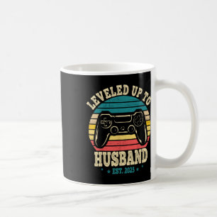 Stand bis zum Ehemann Est 2025 frisch Verheiratete Kaffeetasse